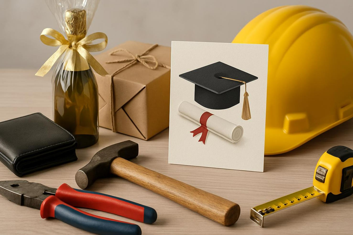 Unikke gaveidéer til nydudlærte i byggebranchen